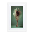 Flowing Elegance | Dance-Art Framed Poster #69 (23.5" H x 17.5" W)