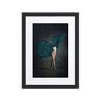 Flowing Elegance | Dance-Art Framed Poster #45 (21.5" H x 17.5" W)