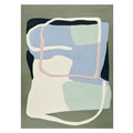 Fluid Shape Mood Hand Tufted Rug