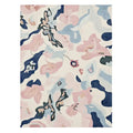 Fluid Shape Tangle Hand Tufted Rug