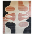 Fluid Silhouettes Hand Tufted Wool Rug