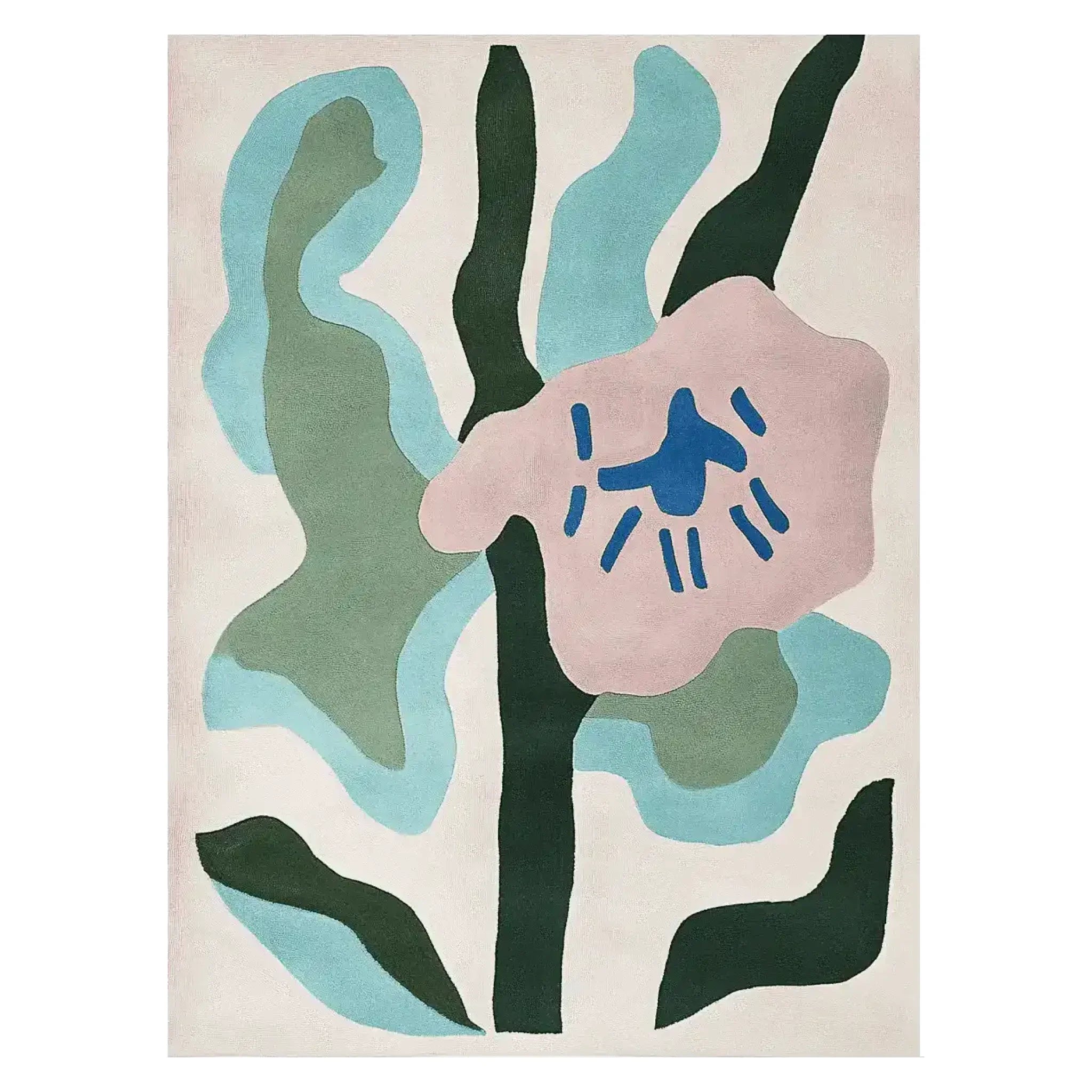 Foliage in Bloom Hand Tufted Rug