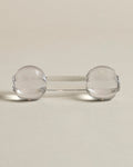 Crystal Utensil Rest — Faceted Ends, Large By Forgrave