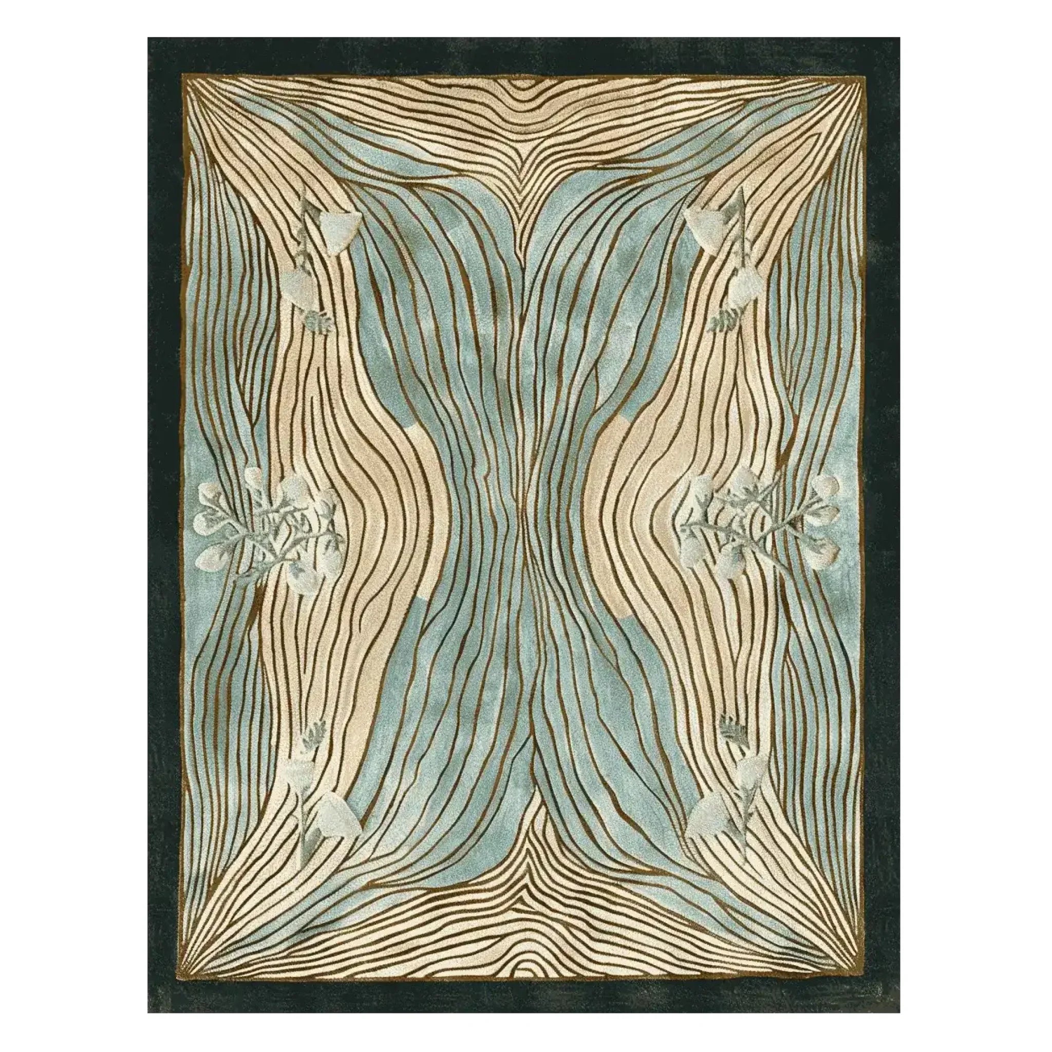 Fossil Trace Field Hand Tufted Rug