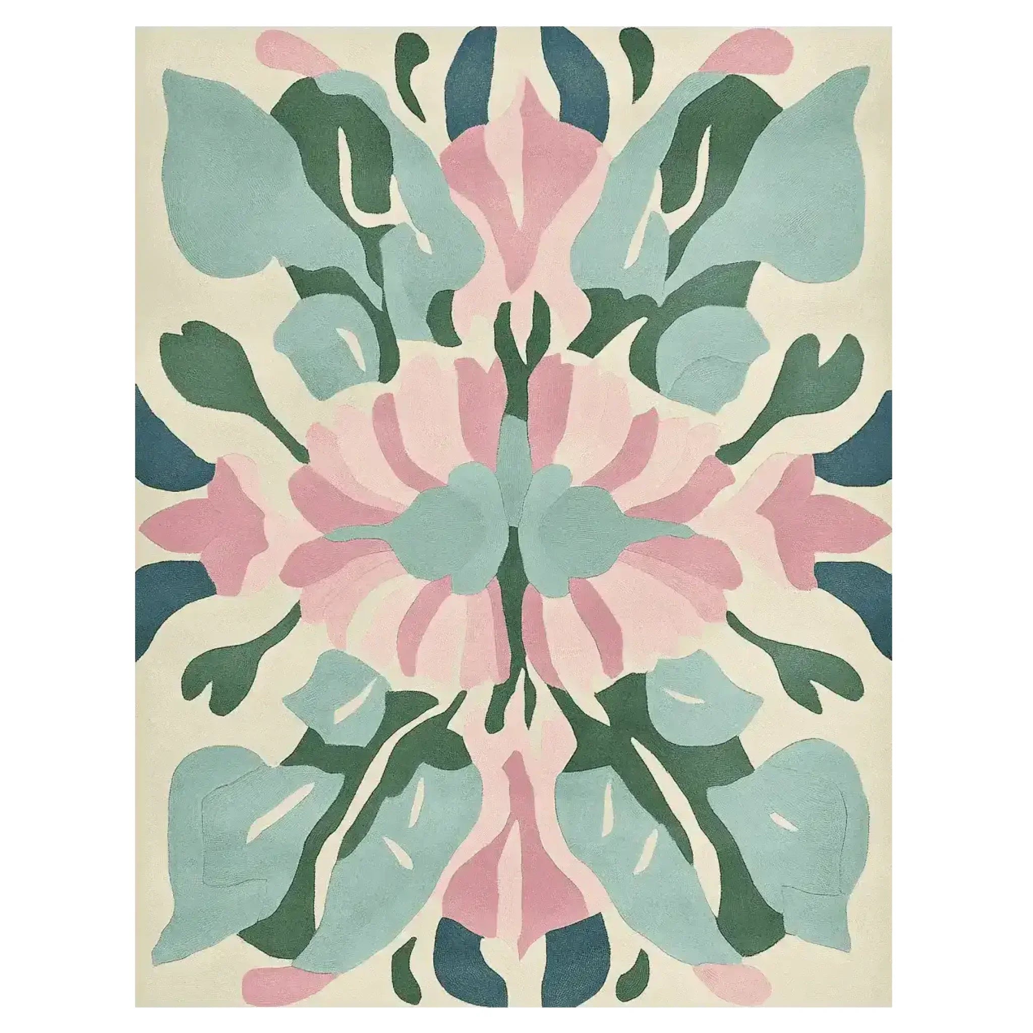 Fracture Bloom Core Hand Tufted Rug