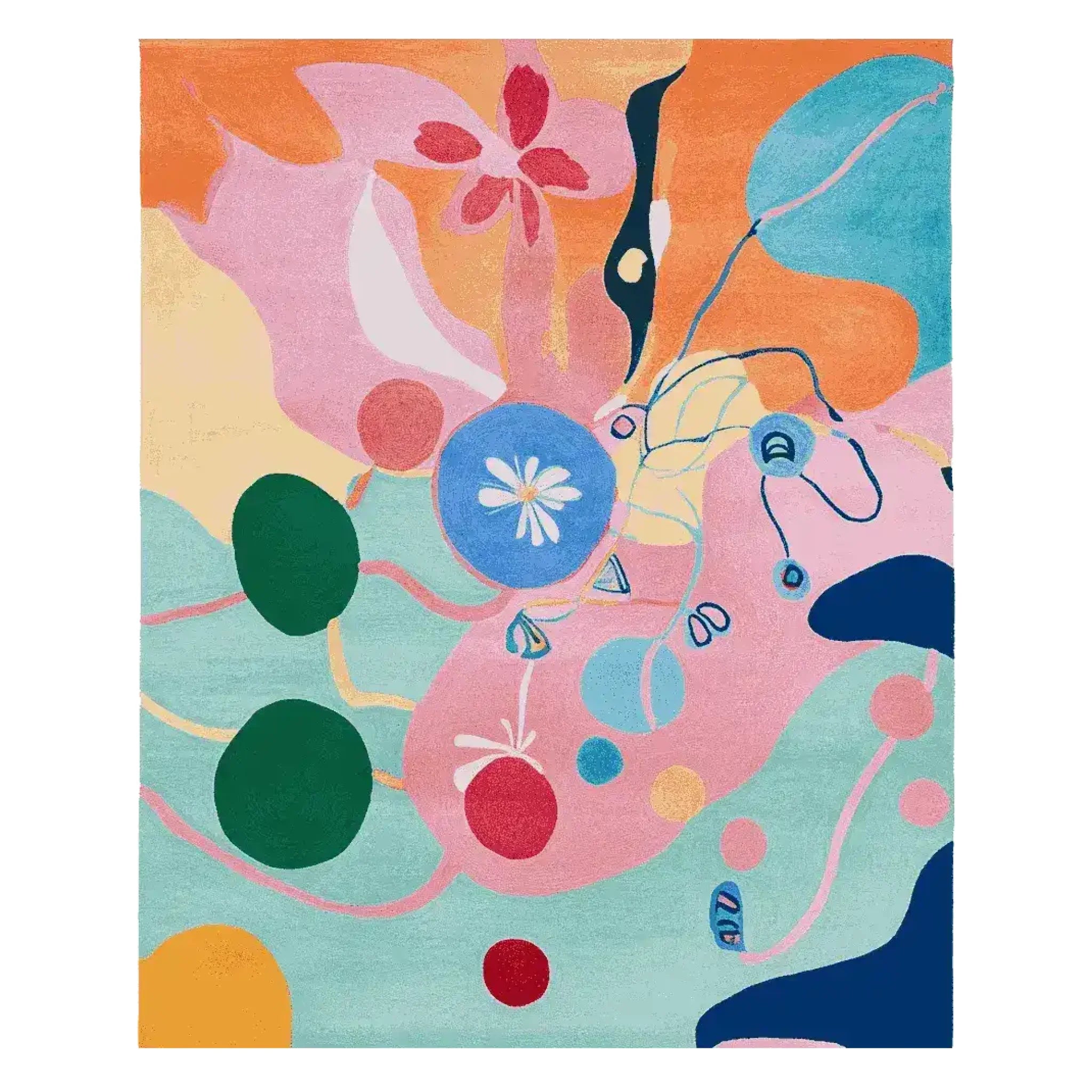 Fragmented Joyscape Hand Tufted Rug