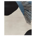 Fringe Wave Burst Hand Tufted Rug