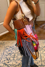 FRINGES BAG MULTICOLOR