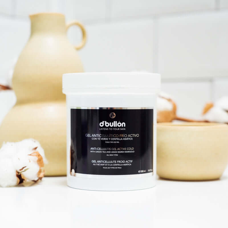 Gel Anticelulítico Frío Activo con Té Verde y Centella Asiática - 500 ml