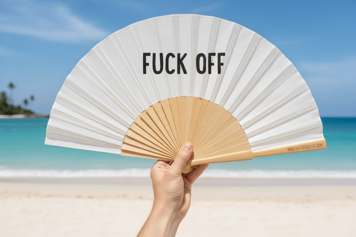Fuck Off 23cm fan