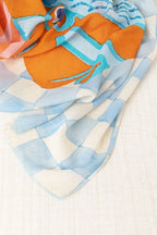 FULAR ESTAMPADO PEZ
