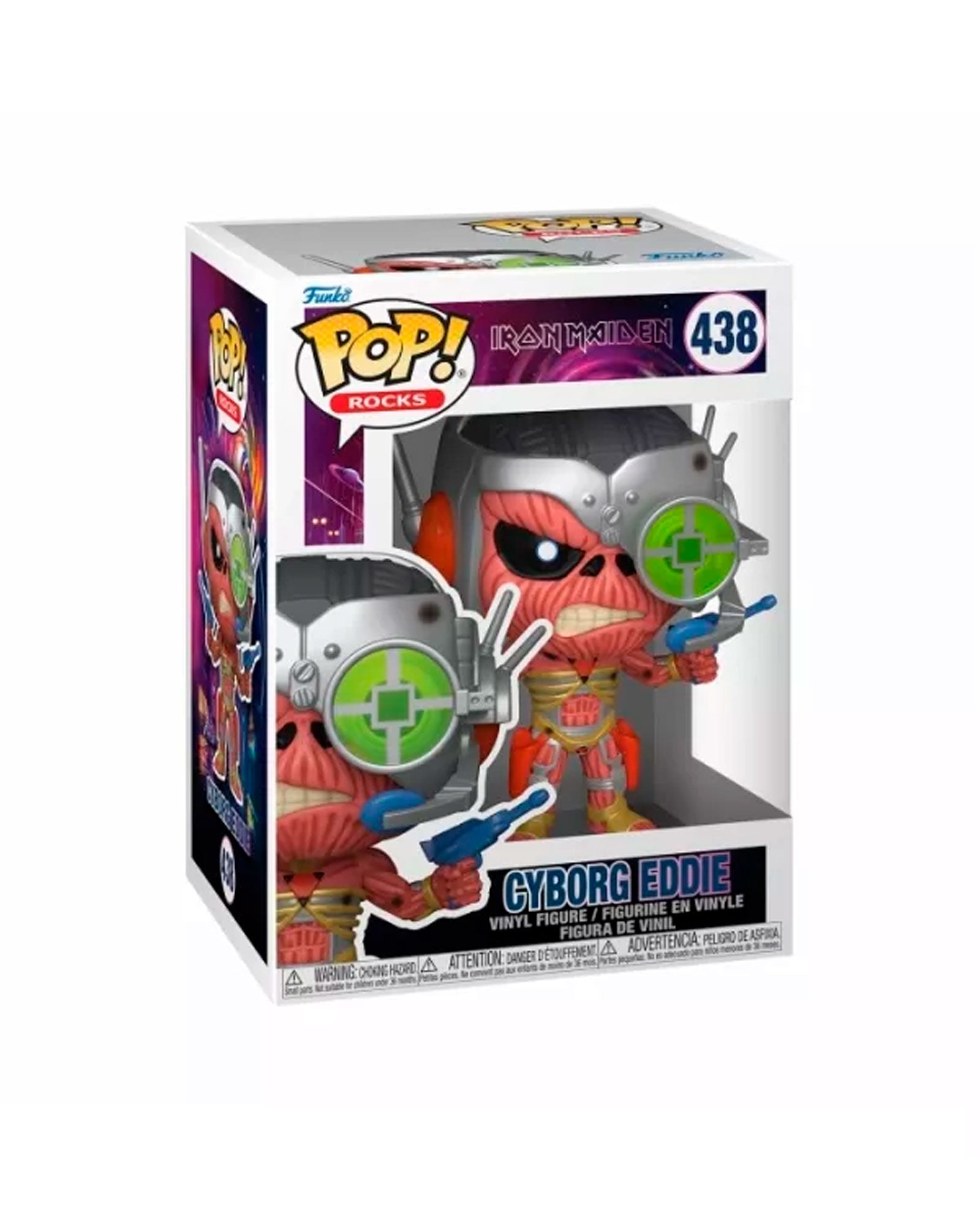 Funko POP! 440 Iron Maiden 6" - Vinyl Cyborg Eddie