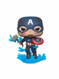 Funko Pop! Marvel - Capitán América con Escudo Roto y Mjölnir (573)