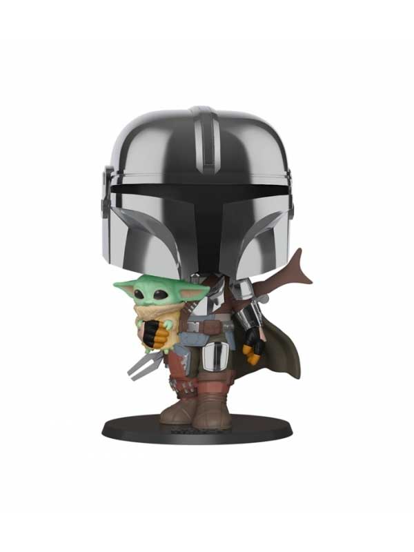 Funko Pop! Star Wars - Mandalorian With The Child 10" (25cm)