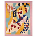 Funky Shape Collision Hand Tufted Rug