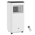10000 BTU Portable AC, 3-in-1 Cooling & Dehumidifier for up to 440 Sq Ft, White