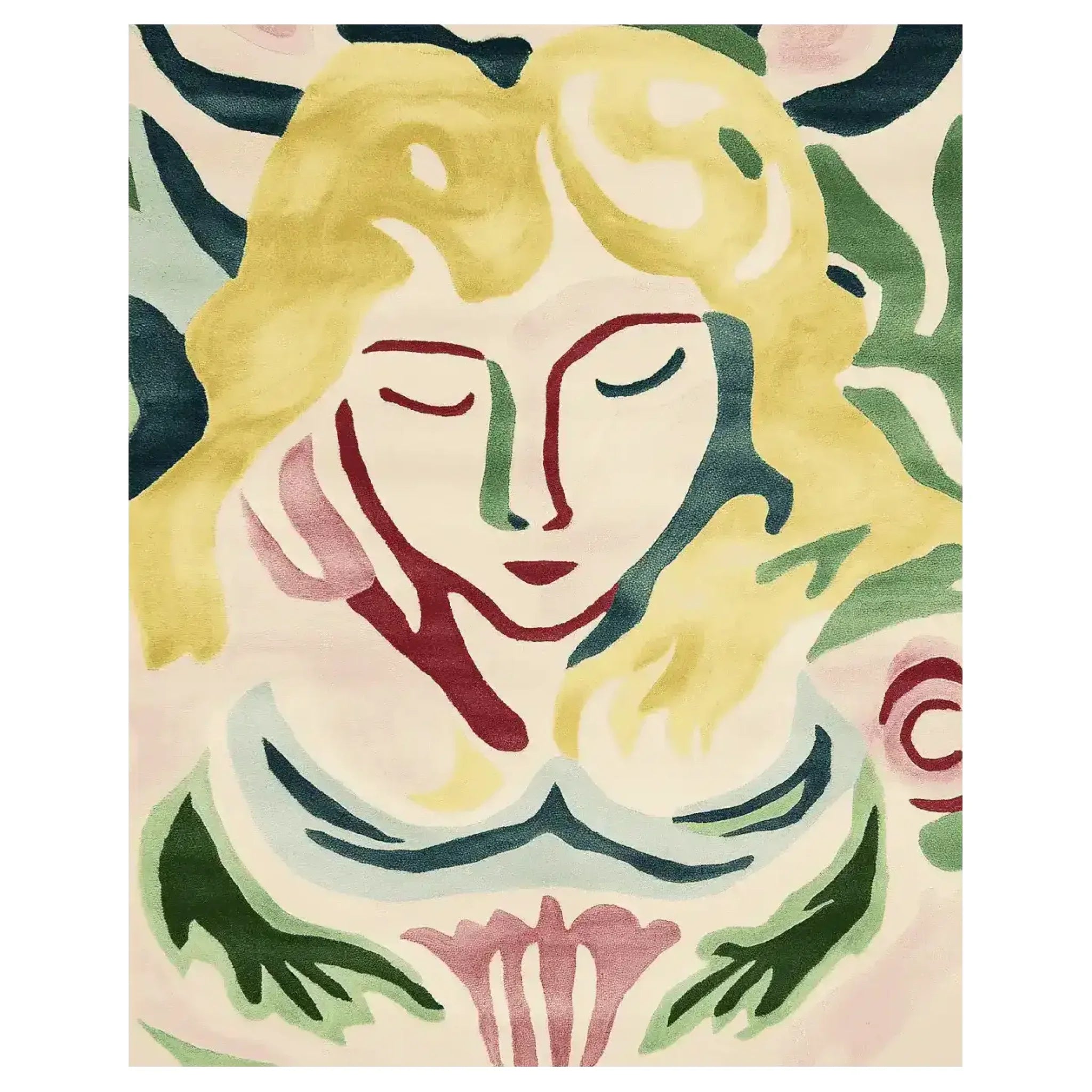 Garden Muse Abstract Hand Tufted Rug