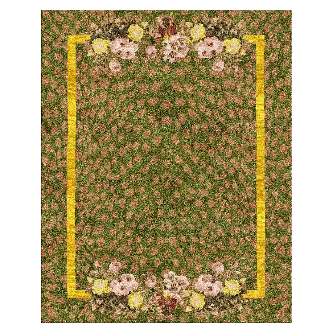 Garden of Courage Hand Tufted Rug