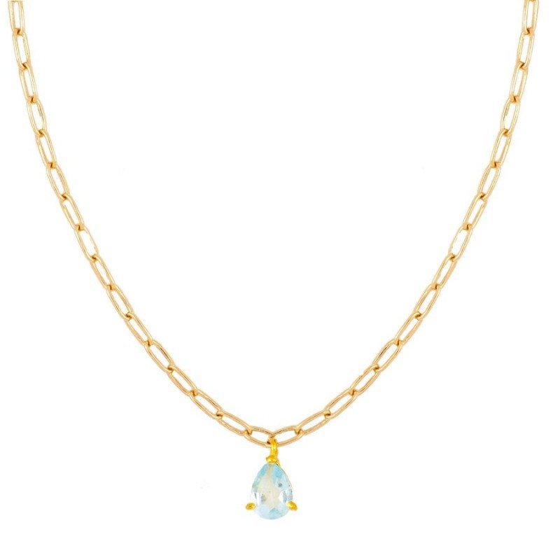 Gargantilla 'Brigitte' de Topacio