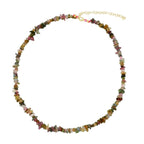 Gargantilla 'Penélope' de Turmalina Multicolor Mix
