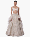 The Royal Embroidered Lehenga By KYNAH, Luxury Indian Fashion & Bridal Wear