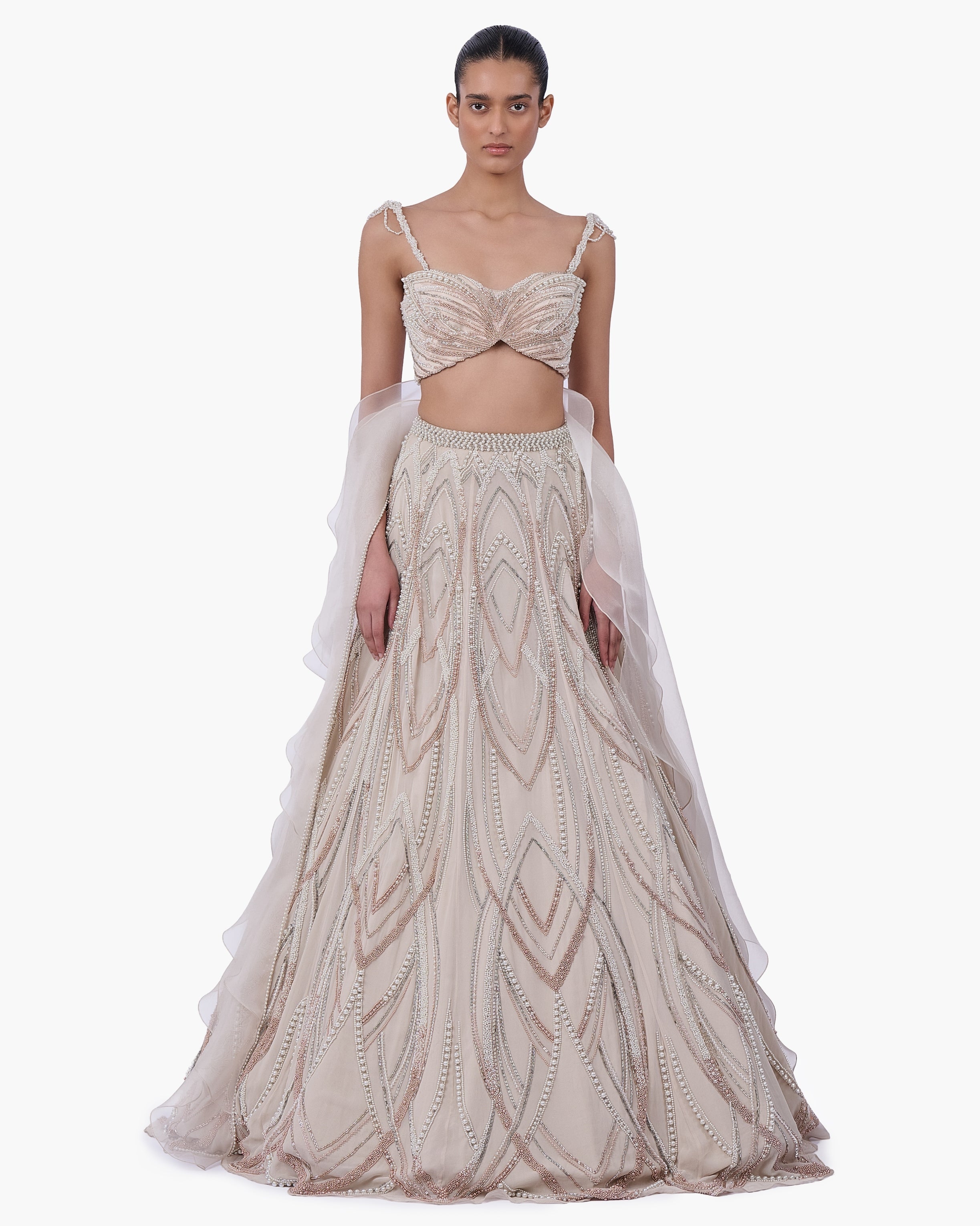 The Aureate Bloom Lehenga By KYNAH, Luxury Indian Fashion & Bridal Wear