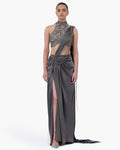 The Armour Drape Sari By KYNAH, Luxury Indian Fashion & Bridal Wear