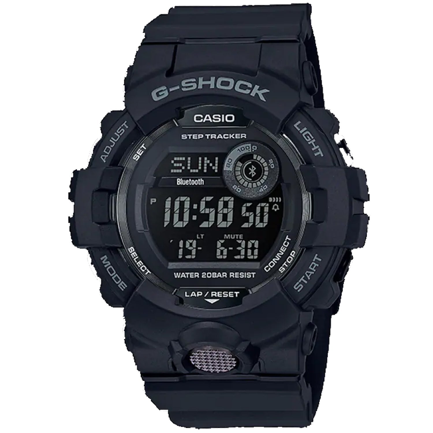 Casio G-Shock Step Tracker Watch — Black