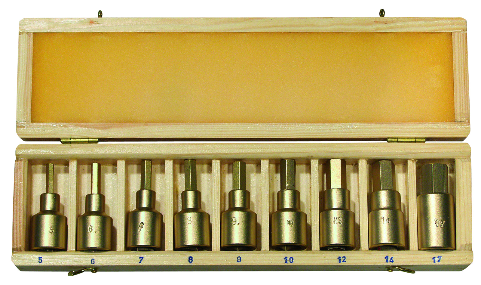 Juego de vasos destor 1/2" 16pcs