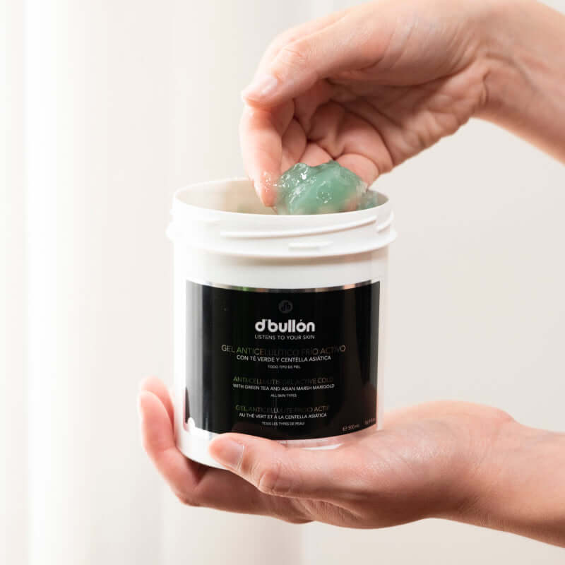 Gel Anticelulítico Frío Activo con Té Verde y Centella Asiática - 500 ml