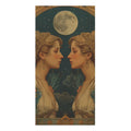 Gemini Zodiac Art – Vintage Inspired Bath Towel