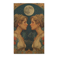 Gemini Zodiac Vintage Accent Rug