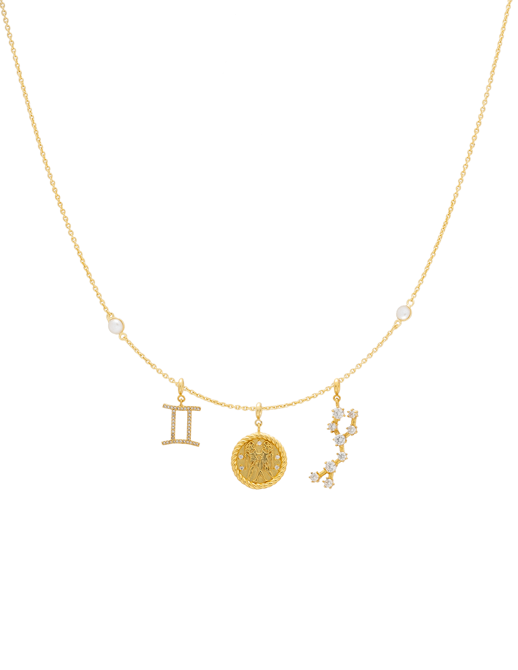 Collar Triple Zodiaco Géminis