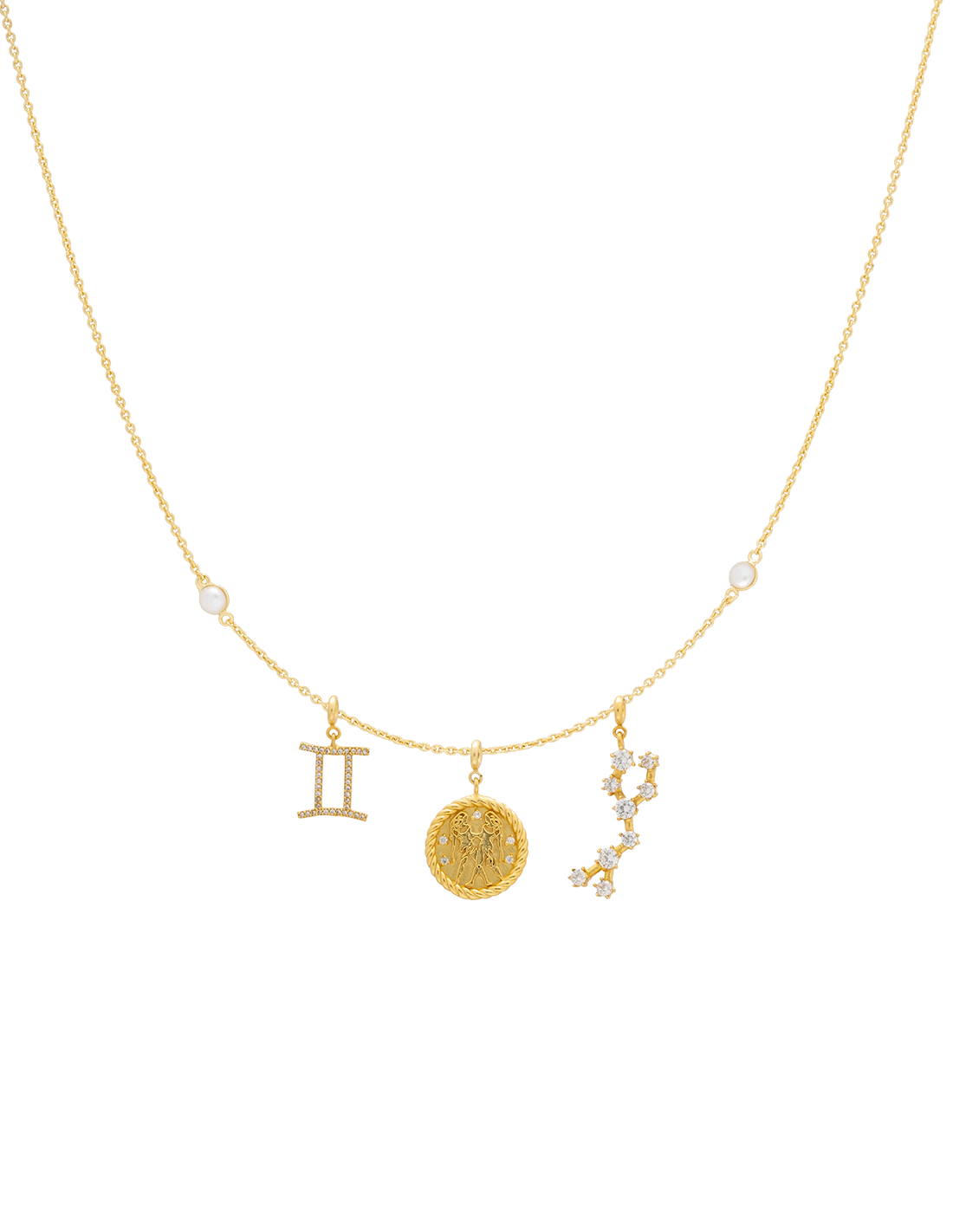 Collar Triple Zodiaco Géminis