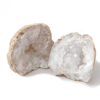 Geoda de Cuarzo Blanco Completa