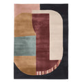 Geometric Block Harmony Hand Tufted Rug