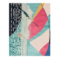 Geometric Noise Pattern Hand Tufted Rug