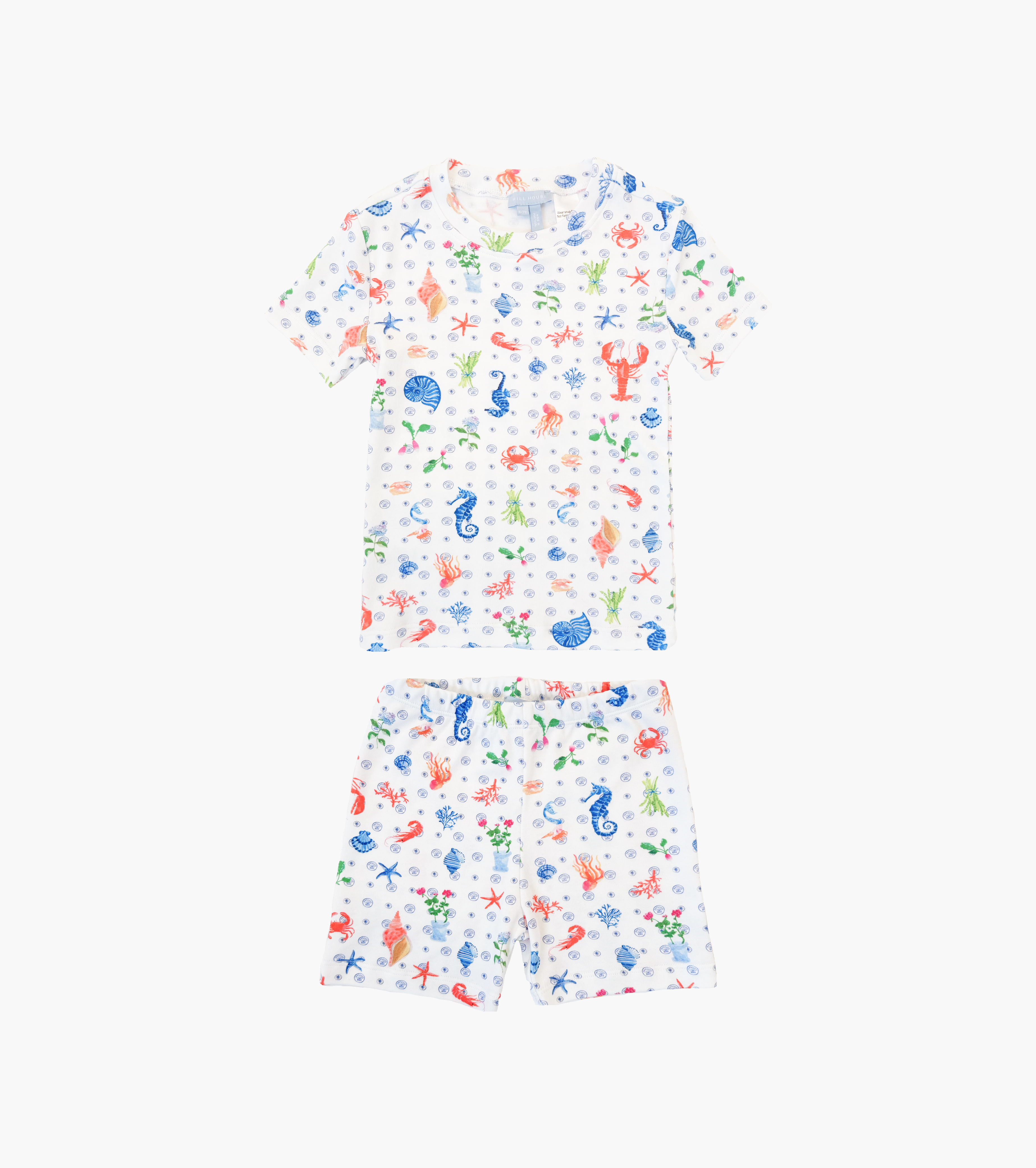 The Tiny Lou PJ Set / Nantucket Seas   By Hill House Home