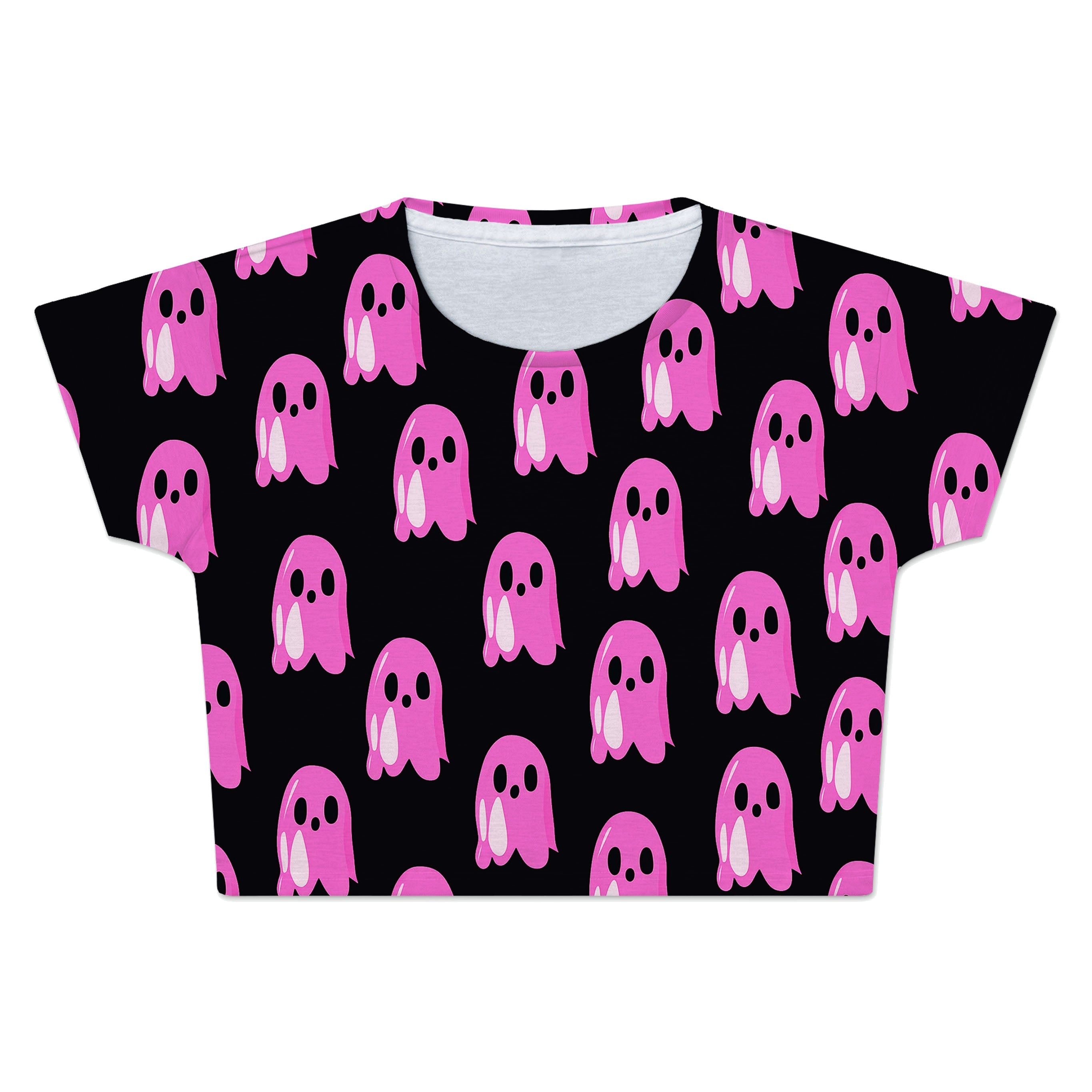 Ghost Clique Crop Tee