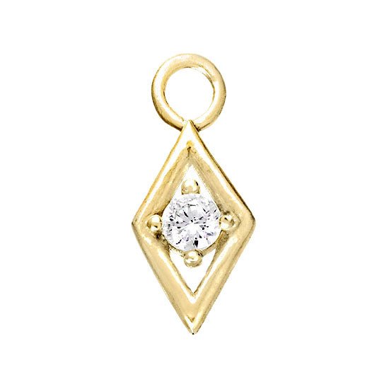 Gold Diamond Premium Charm