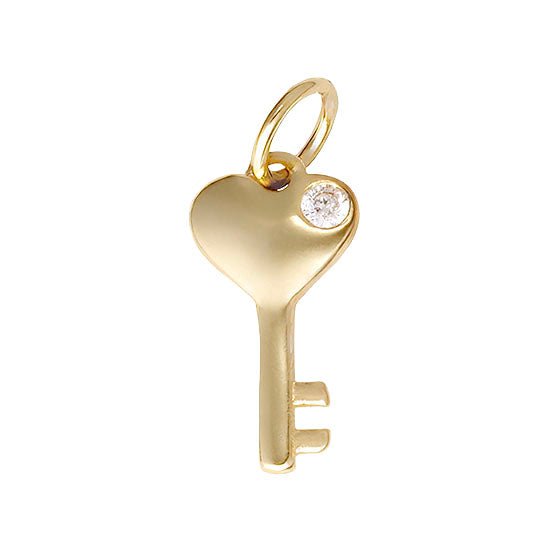 Gold Key Premium Charm