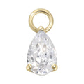 Gold Teardrop Premium Charm