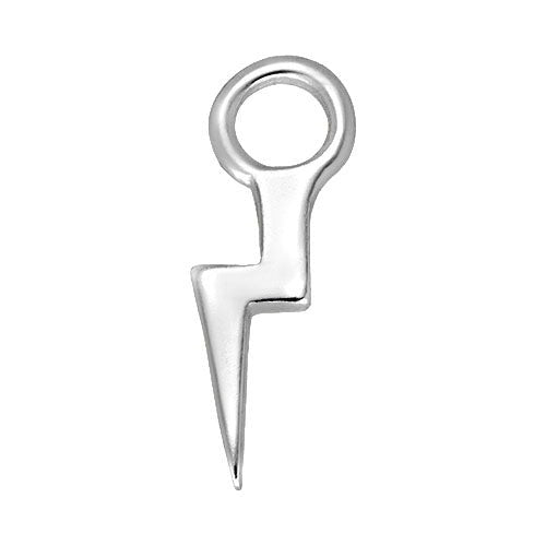 Silver Bolt Premium Charm