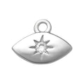 Silver Evil Eye Premium Charm