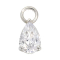 Silver Teardrop Premium Charm