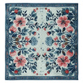 Gilded Floral Prayer Hand Tufted Rug