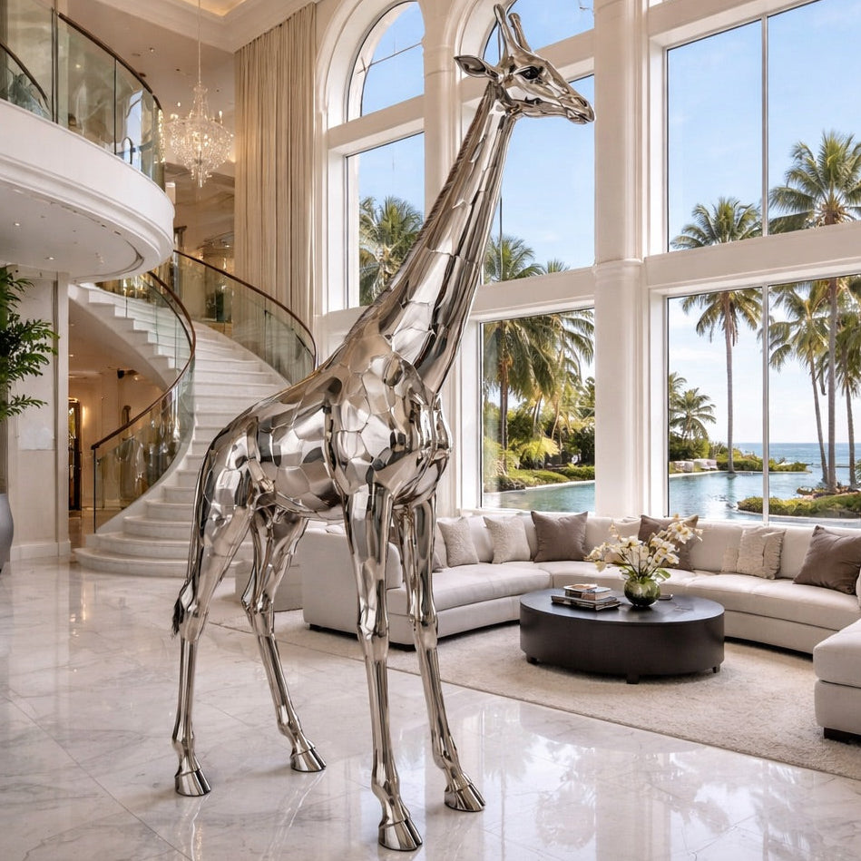 OSO Stainless Steel Sovereign Reach Sculpture