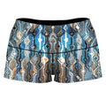 Fractional Data High-Waisted Women's Shorts