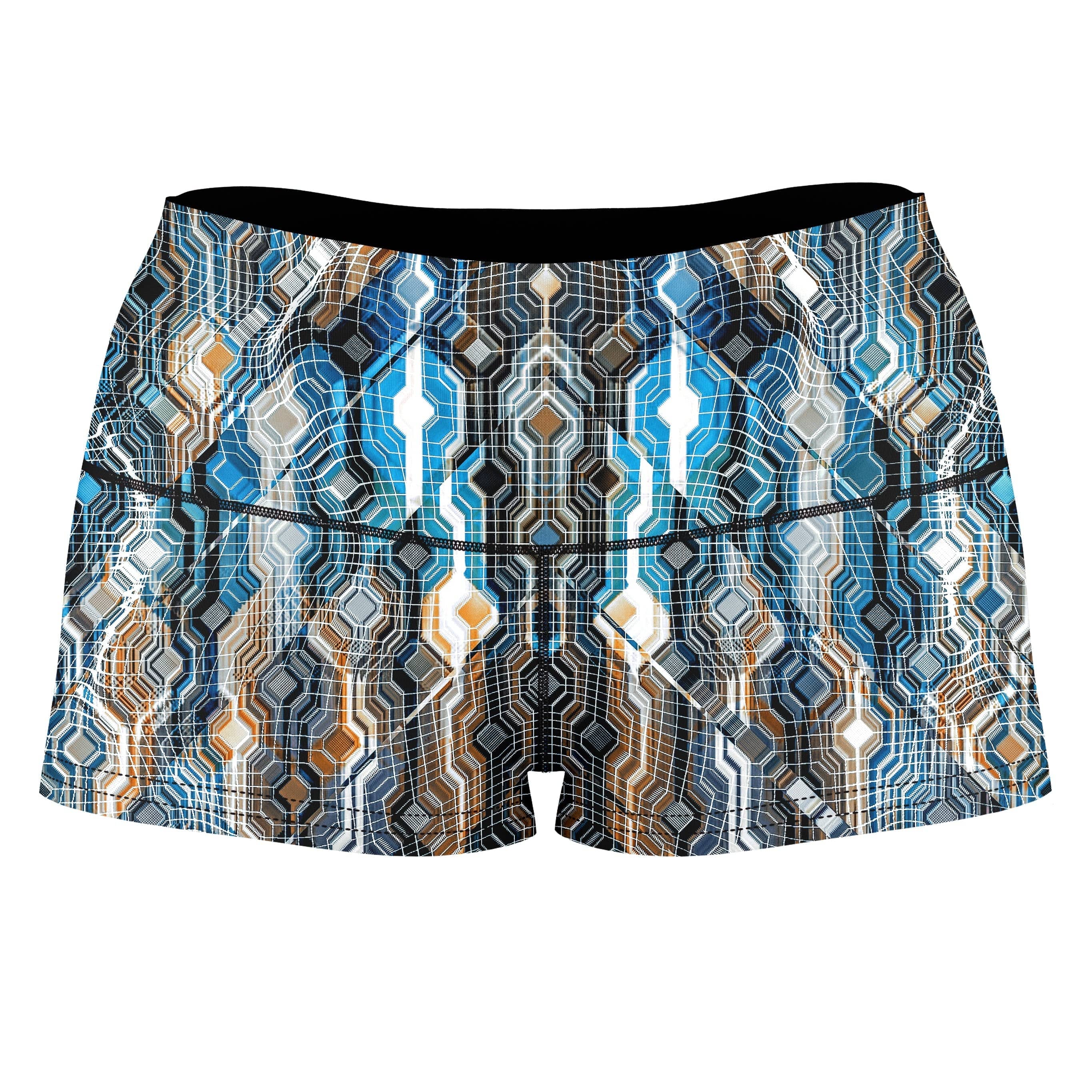Fractional Data High-Waisted Women's Shorts