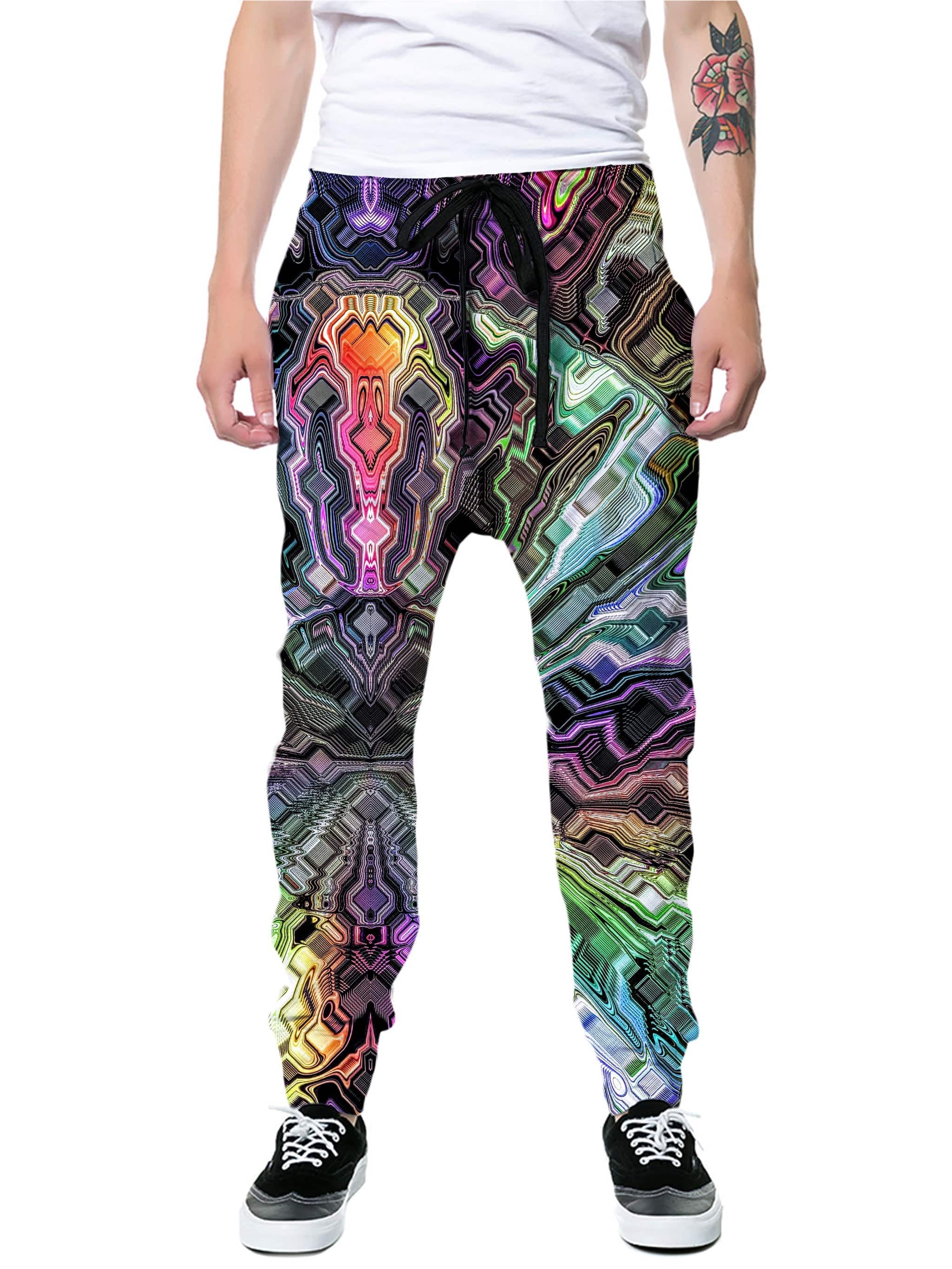 Holographic Storm Joggers